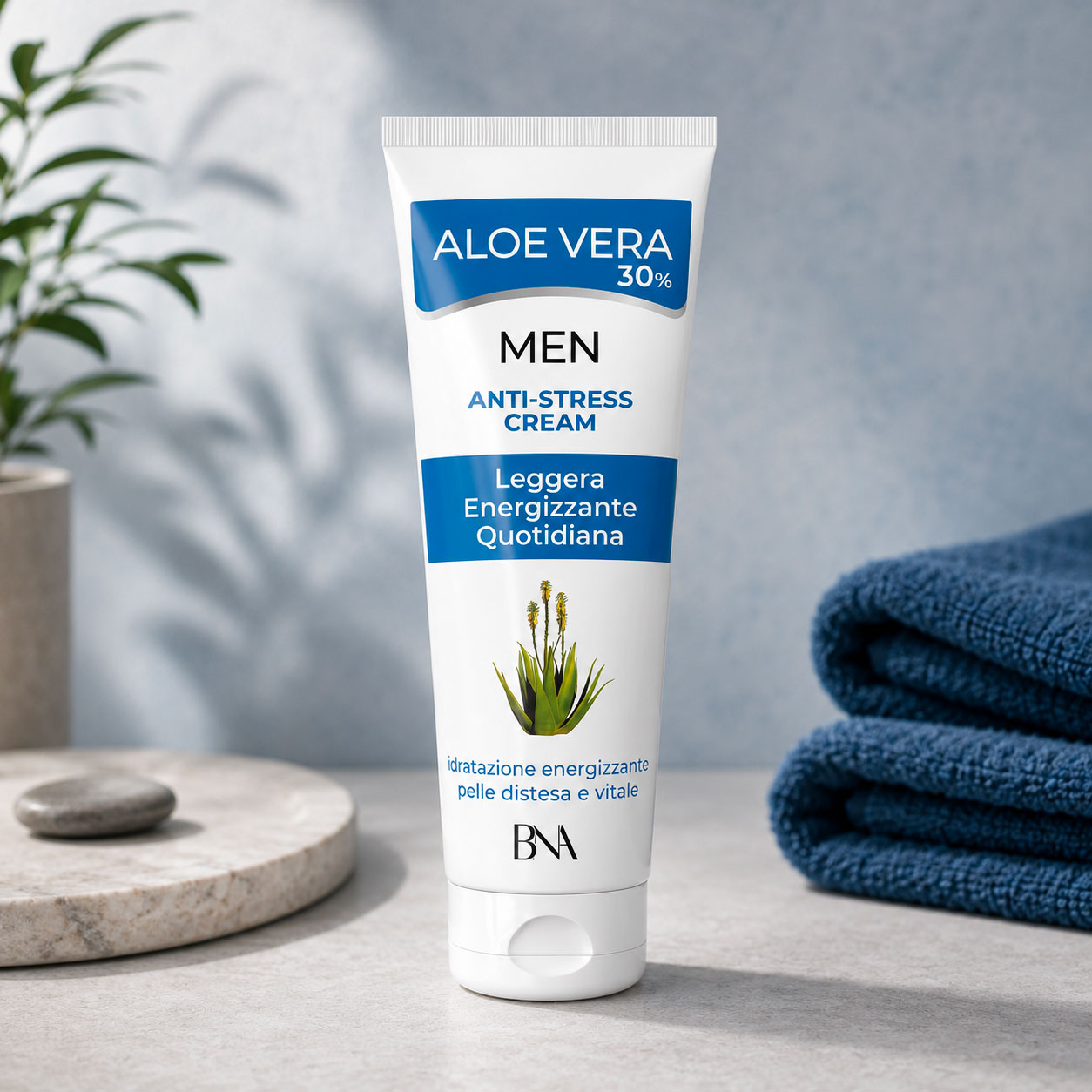 Aloe vera man anti stress cream - 75 ml